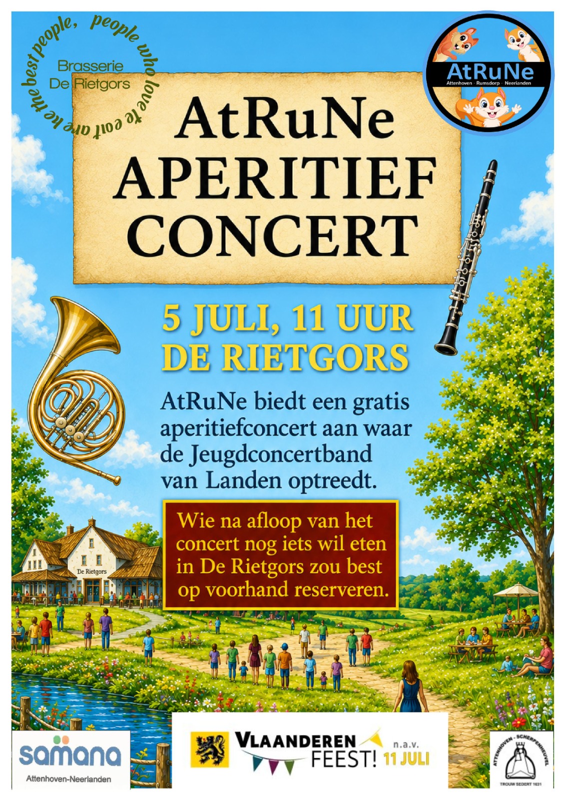 Vlaanderen Feest - Jeugd Concertband Landen